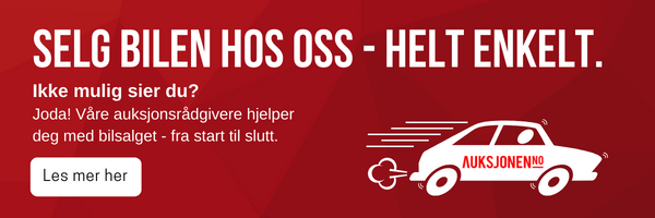 Kampanjebanner på Auksjonen.no