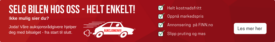Kampanjebanner på Auksjonen.no