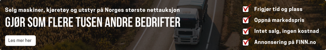 Kampanjebanner på Auksjonen.no