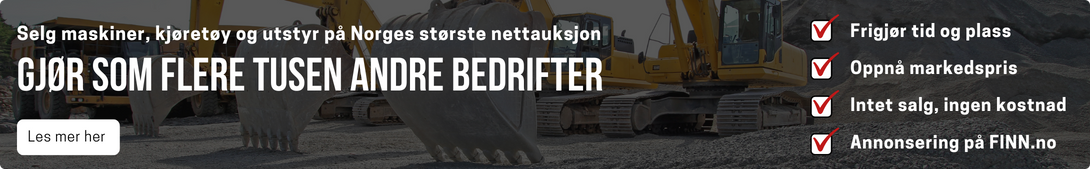 Kampanjebanner på Auksjonen.no