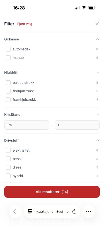 En fin iphone til salgs